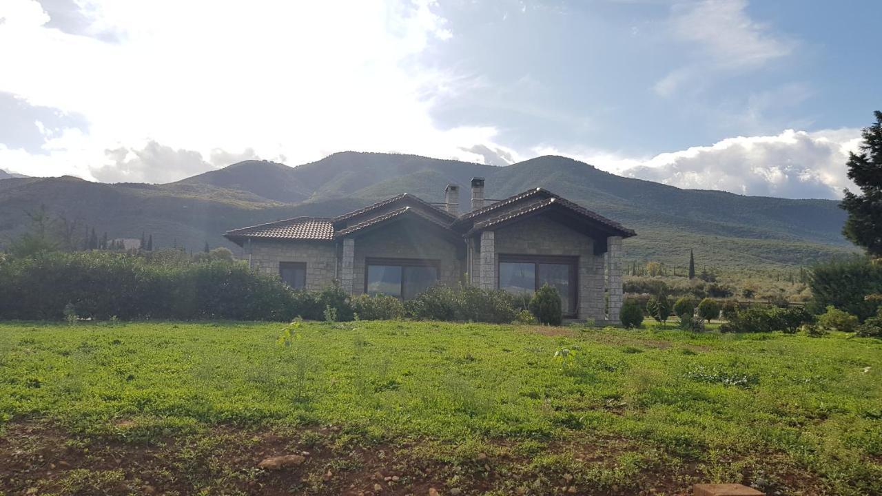 Lithos Villas Amfiklia Bagian luar foto