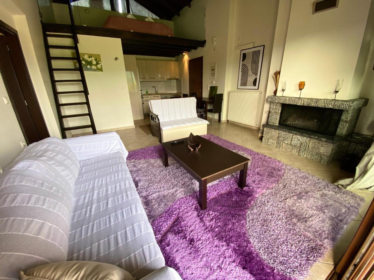 Lithos Villas Amfiklia Bagian luar foto