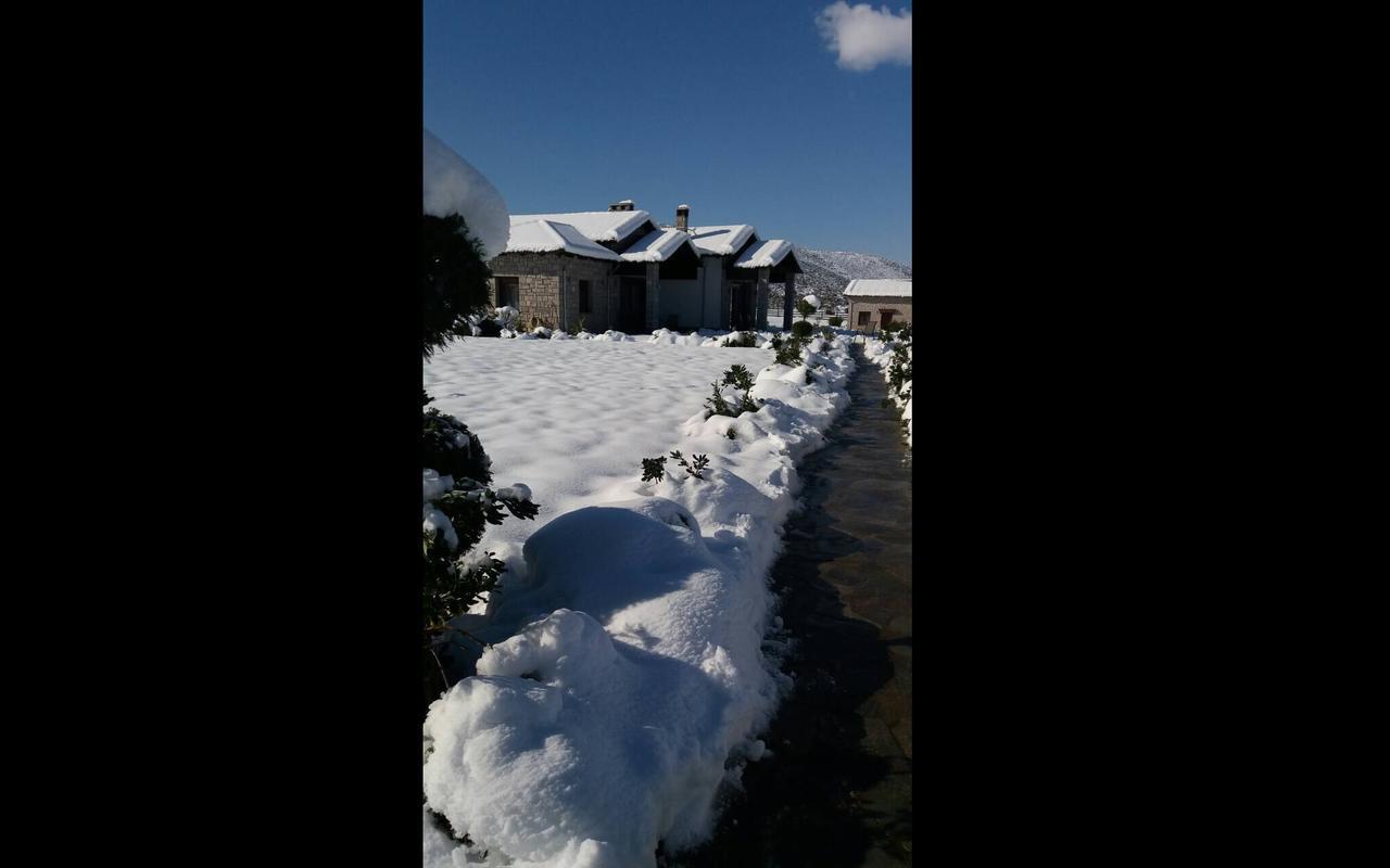 Lithos Villas Amfiklia Bagian luar foto